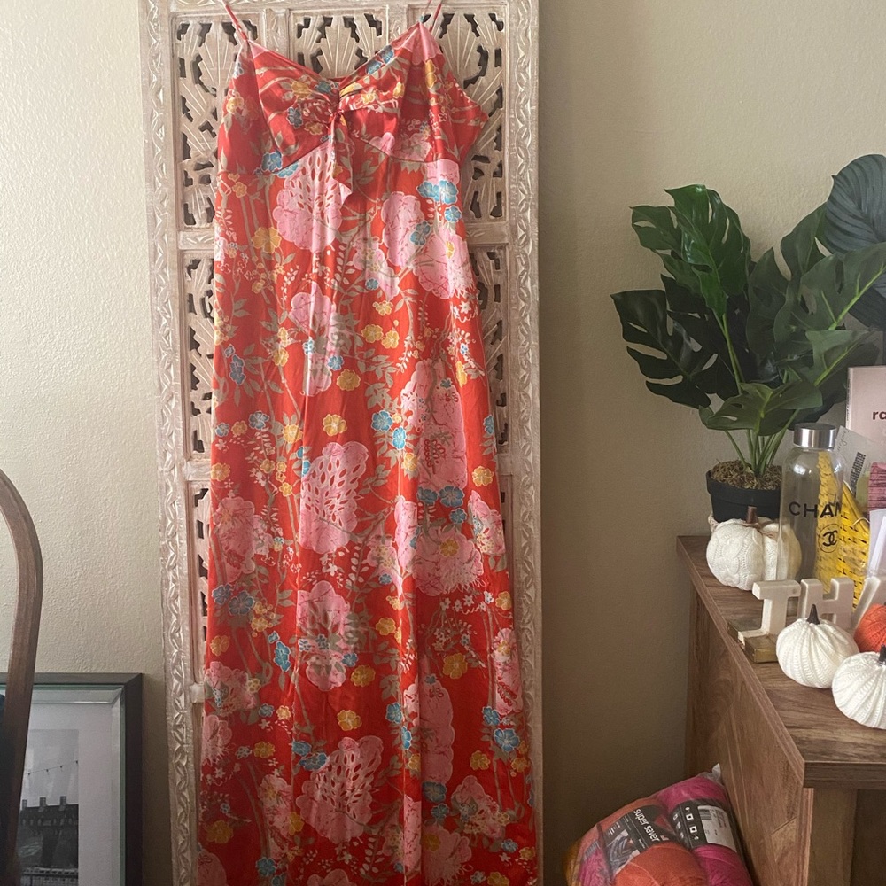 ✨SOLD✨ VANITY FAIR vintage 70s floral slip dress